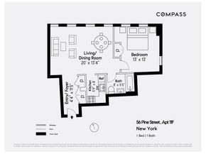 56 Pine Street 11F, New York NY 10005