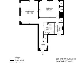 205 West 54th Street 3A, New York NY 10019