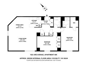 1623 3rd Avenue 40K, New York NY 10128