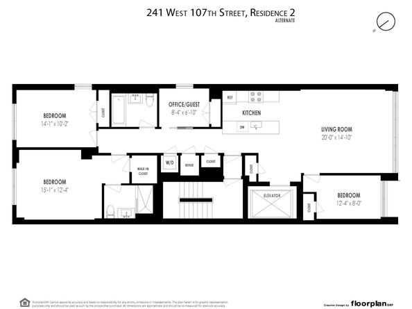 241 West 107th Street 2FLR, New York NY 10025