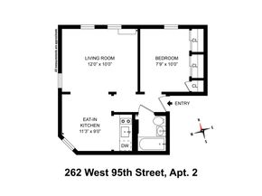 262 West 95th Street 2, New York NY 10025