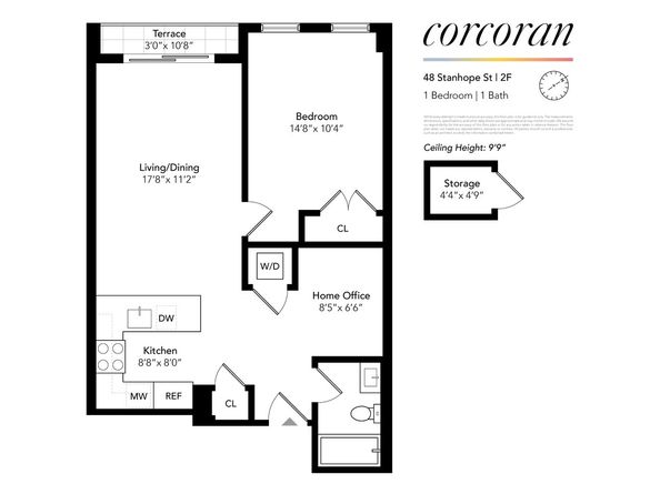 48 Stanhope Street 2F, Brooklyn NY 11221