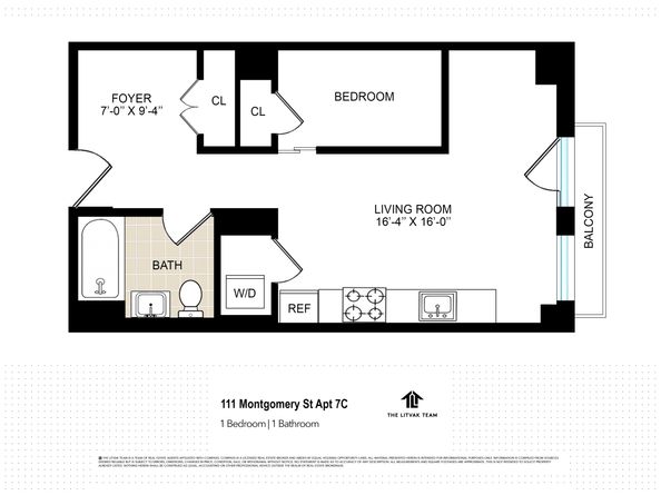 111 Montgomery Street 7C, Brooklyn NY 11225