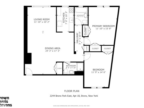 2244 Bronx Park E 1B, Bronx NY 10467