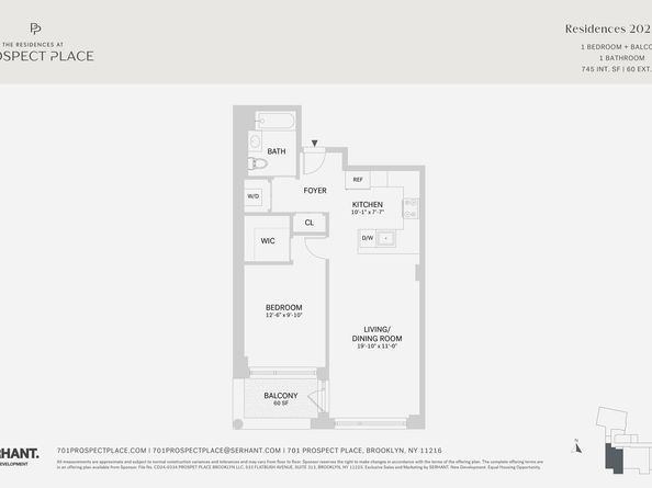 701 Prospect Place 202, Brooklyn NY 11216