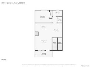 20969 E Quincy Drive, Aurora CO 80015