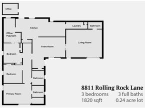 8811  Rolling Rock Lane , Dallas Texas 75238
