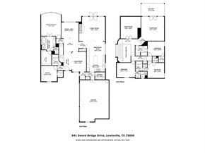 841  Sword Bridge Drive , Lewisville Texas 75056