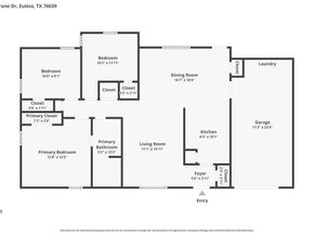 609  Crane Drive , Euless Texas 76039