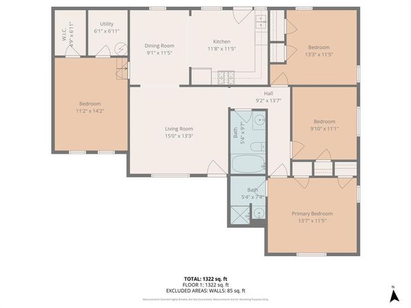 1813  Ruth Street , Arlington Texas 76010