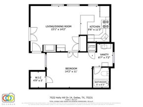 7522  Holly Hill Drive  14, Dallas Texas 75231