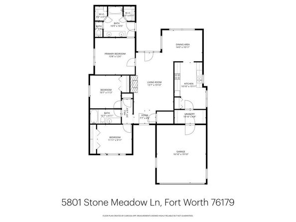 5801  Stone Meadow Lane , Fort Worth Texas 76179