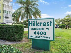 4400 Hillcrest Dr 912B, Hollywood FL 33021