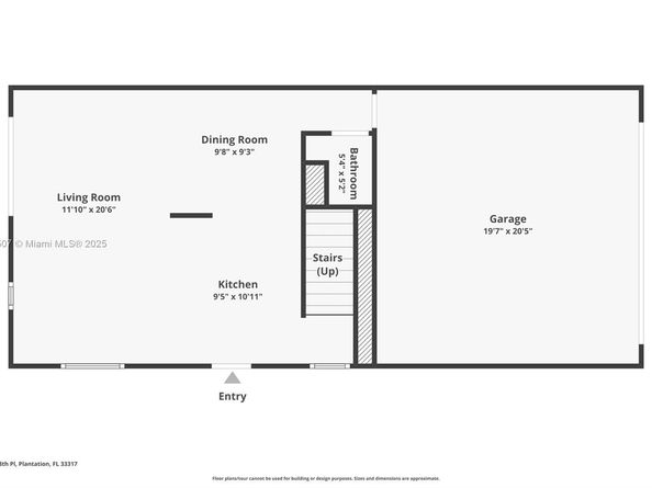 4460 NW 8th Pl, Plantation FL 33317