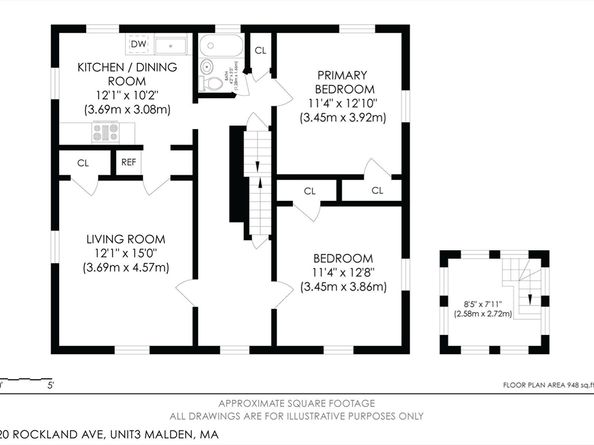 20 Rockland Ave 3, Malden MA 02148