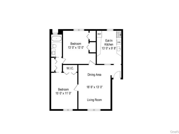 1444 Boston Post Road 2G, Larchmont NY 10538