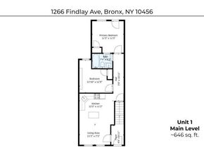 1266 Findlay Avenue, Bronx NY 10456