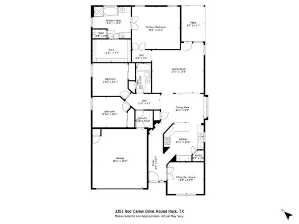 3353 Rod Carew DR, Round Rock TX 78665