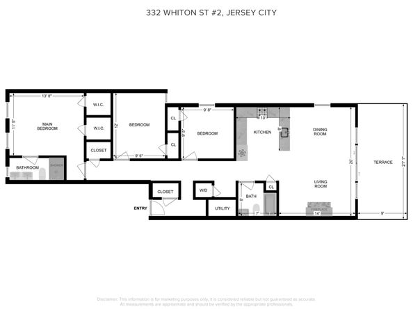 332 Whiton St 2, Jersey City NJ 07304