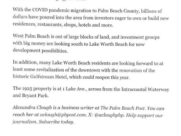 6 Lucerne Avenue, Lake Worth Beach FL 33460