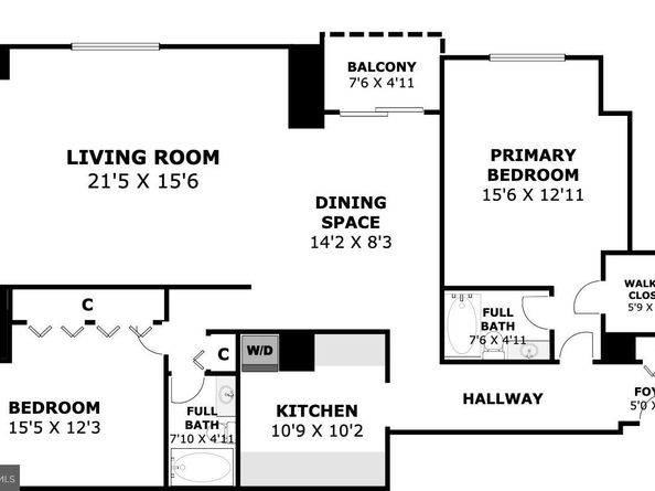 4601 N Park Avenue 1019, Chevy Chase MD 20815