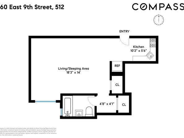 60 East 9th Street 512, New York NY 10003