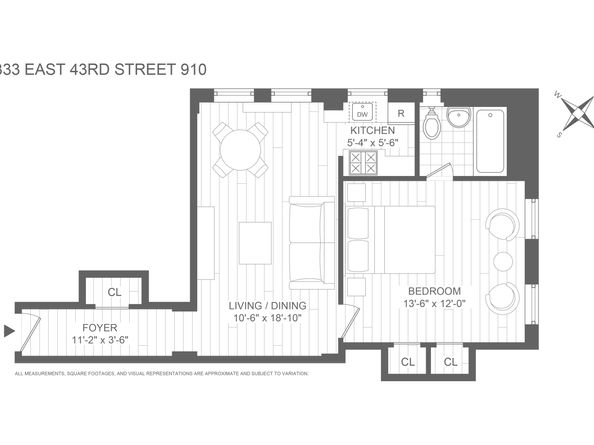333 East 43rd Street 910, New York NY 10017