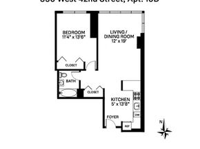 350 West 42nd Street 10D, New York NY 10036