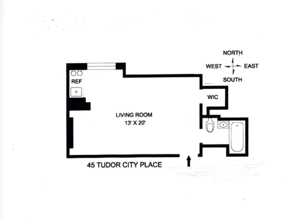 45 Tudor City Place 1116, New York NY 10017