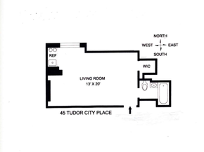 45 Tudor City Place 1116, New York NY 10017