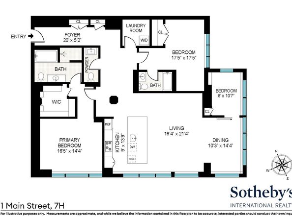 1 Main Street 7H, Brooklyn NY 11201