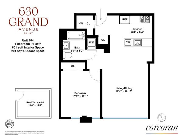 630 Grand Avenue 104, Brooklyn NY 11238