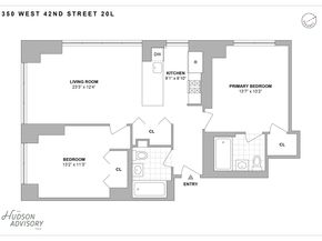 350 West 42nd Street 20L, New York NY 10036