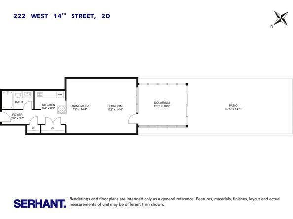 222 West 14th Street 2D, New York NY 10011