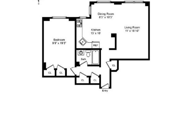 210 Clinton Avenue 4H, Brooklyn NY 11205