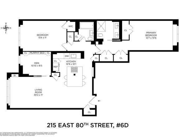 215 East 80th Street 6D, New York NY 10021