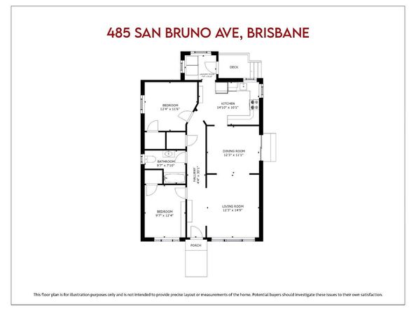 485 San Bruno Avenue, Brisbane CA 94005