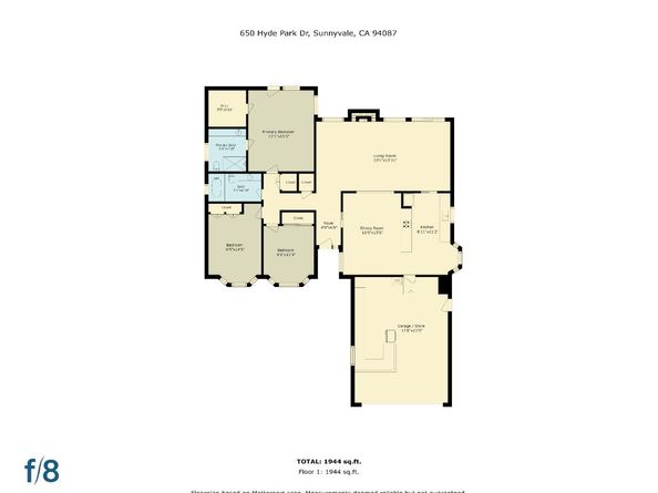 650 Hyde Park, Sunnyvale CA 94087