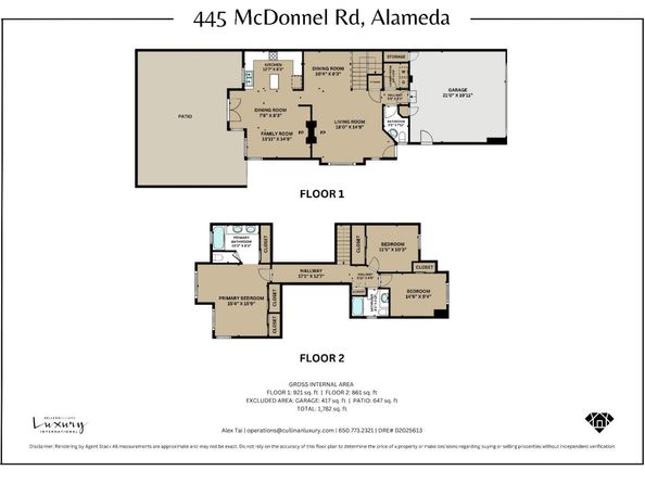 445 Mcdonnel Road, Alameda CA 94502