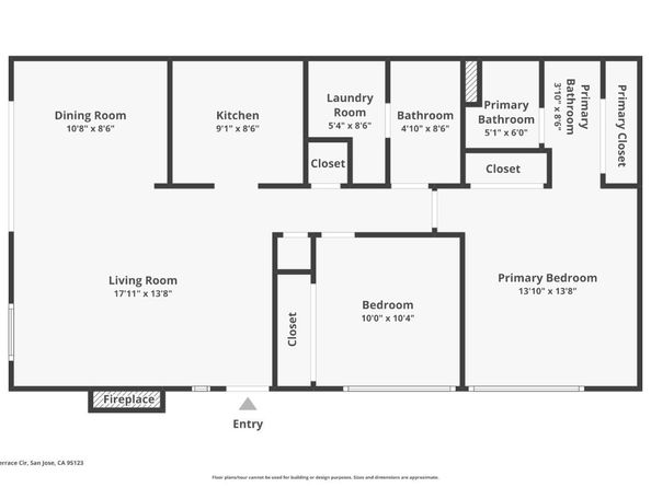 1913 La Terrace Circle, San Jose CA 95123