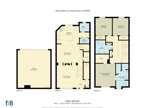 1465 Isabella Street, Santa Clara CA 95050