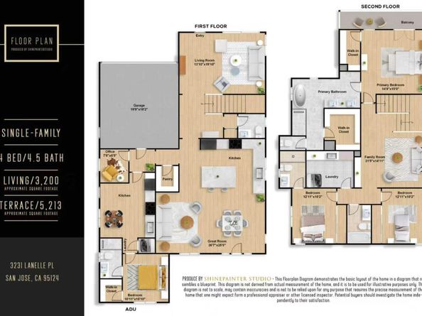 3231 Lanelle Place, San Jose CA 95124