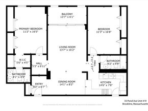 33 Pond Ave 419, Brookline MA 02445