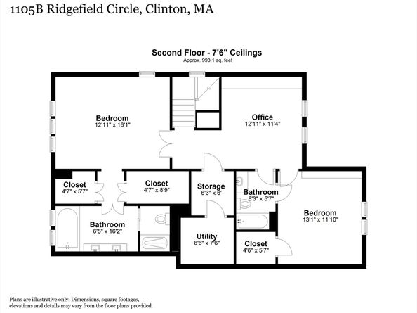 1105 Ridgefield Cir B, Clinton MA 01510