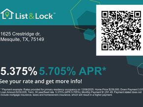 1625  crestridge Drive , Mesquite Texas 75149