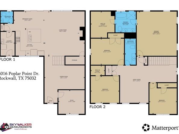 4016  Poplar Point Drive , Rockwall Texas 75032
