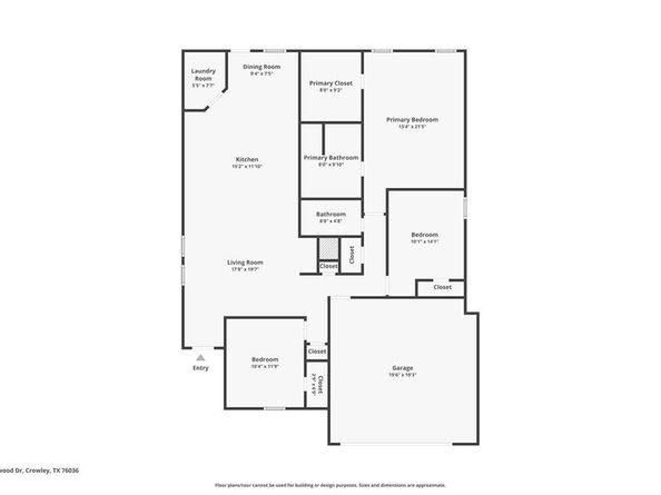 1132  Boxwood Drive , Crowley Texas 76036