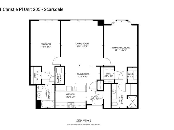 1 Christie Place 205W, Scarsdale NY 10583