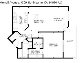 777 Morrell Avenue 309, Burlingame CA 94010