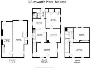 3 Ainsworth Pl, Melrose MA 02176